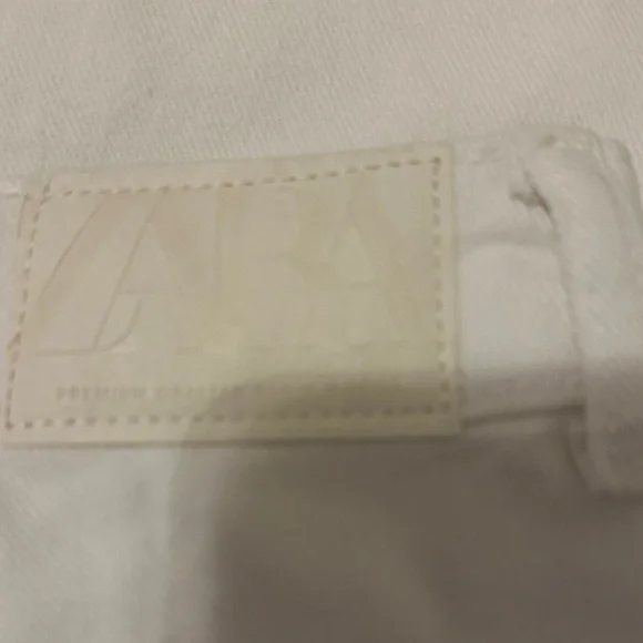 Zara White size 8 Women Jeans - Picture 10 of 11